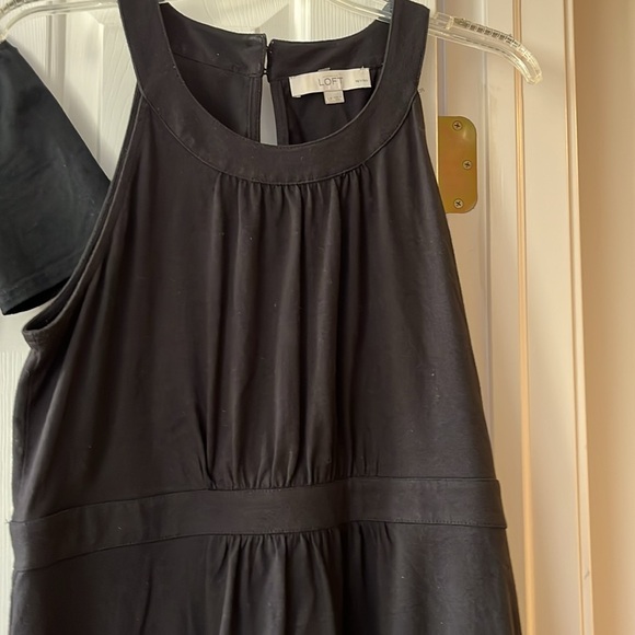 Two women’s black dresses, - one is Loft brand - Picture 2 of 8